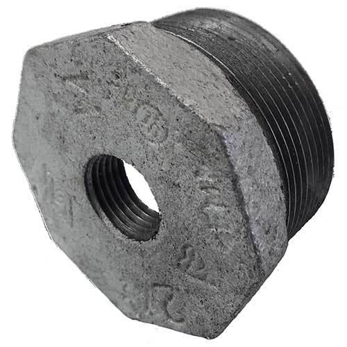 BUJES RED 3/4X1/2'' FE GALVANIZ