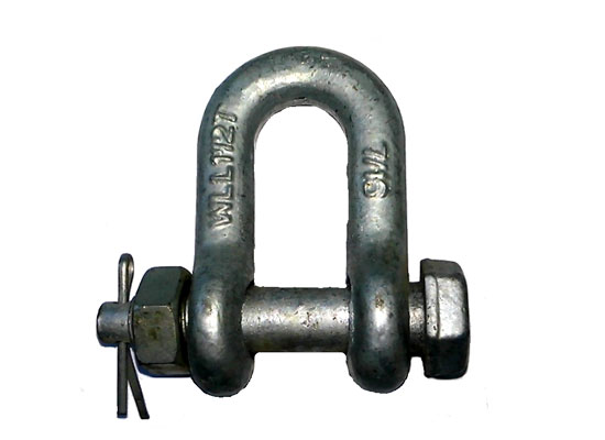 GRILLETE RECTO FORJADO TUERCA Y CHAVETA MODELO G-2150