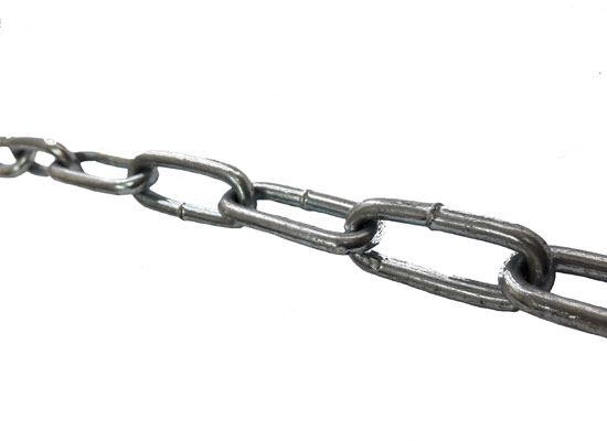 CADENA ELECTROGALVANIZADA ESLABON LARGO DIN 763