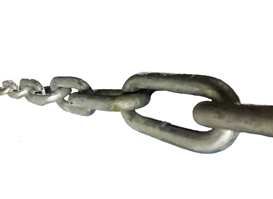 CADENA GALVANIZADA PROFUNDO ESLABON LARGO DIN 763