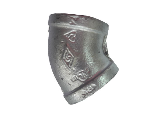 CODO GALVANIZADO 45° HI/HI HILO BSP