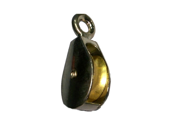 ROLDANA CROMADA SENCILLA FIJA
