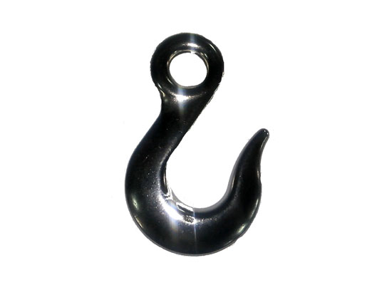 GANCHO OJO SIN SEGURO INOX 316