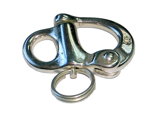 MOSQUETON OJO TRABADOR INOX 316